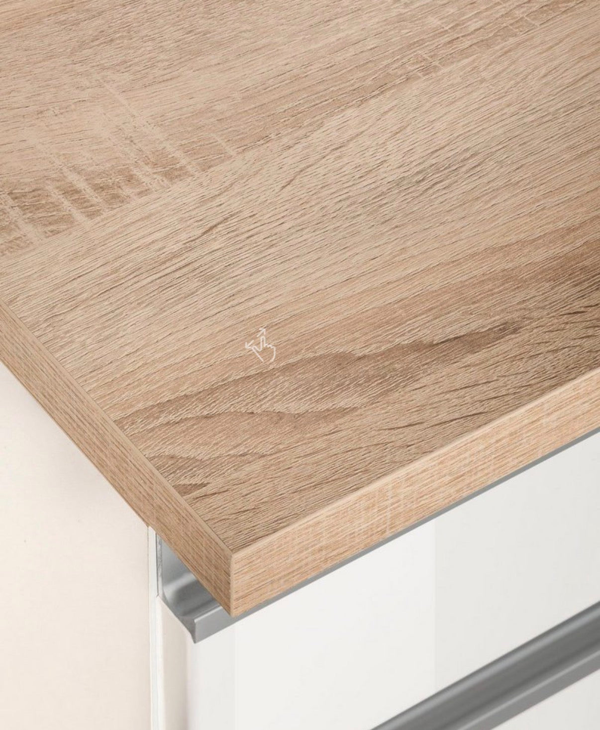 NEUE Küchenzeile mit E-Geräten, Breite 390 cm - Weiß lackiert