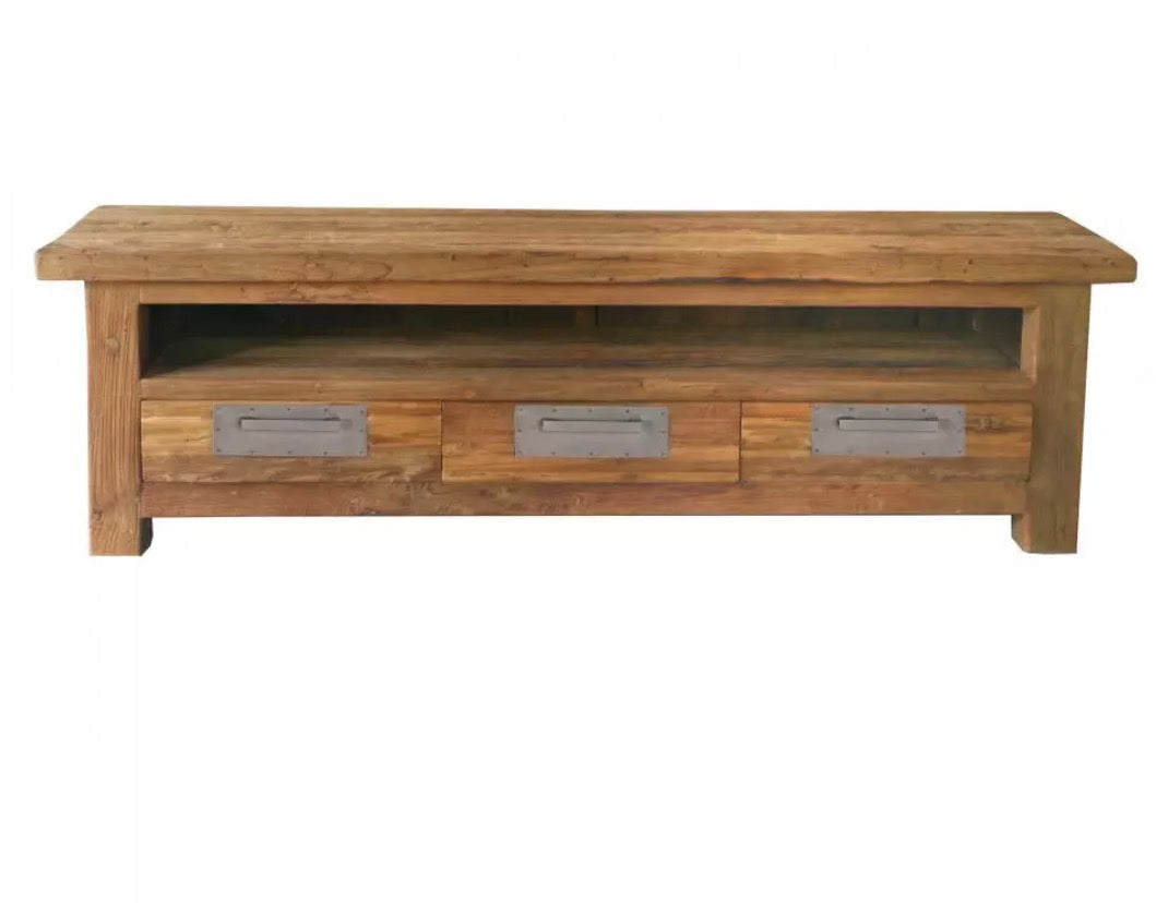 Tv Lowboard CORAL – Recyceltes Teakholz
