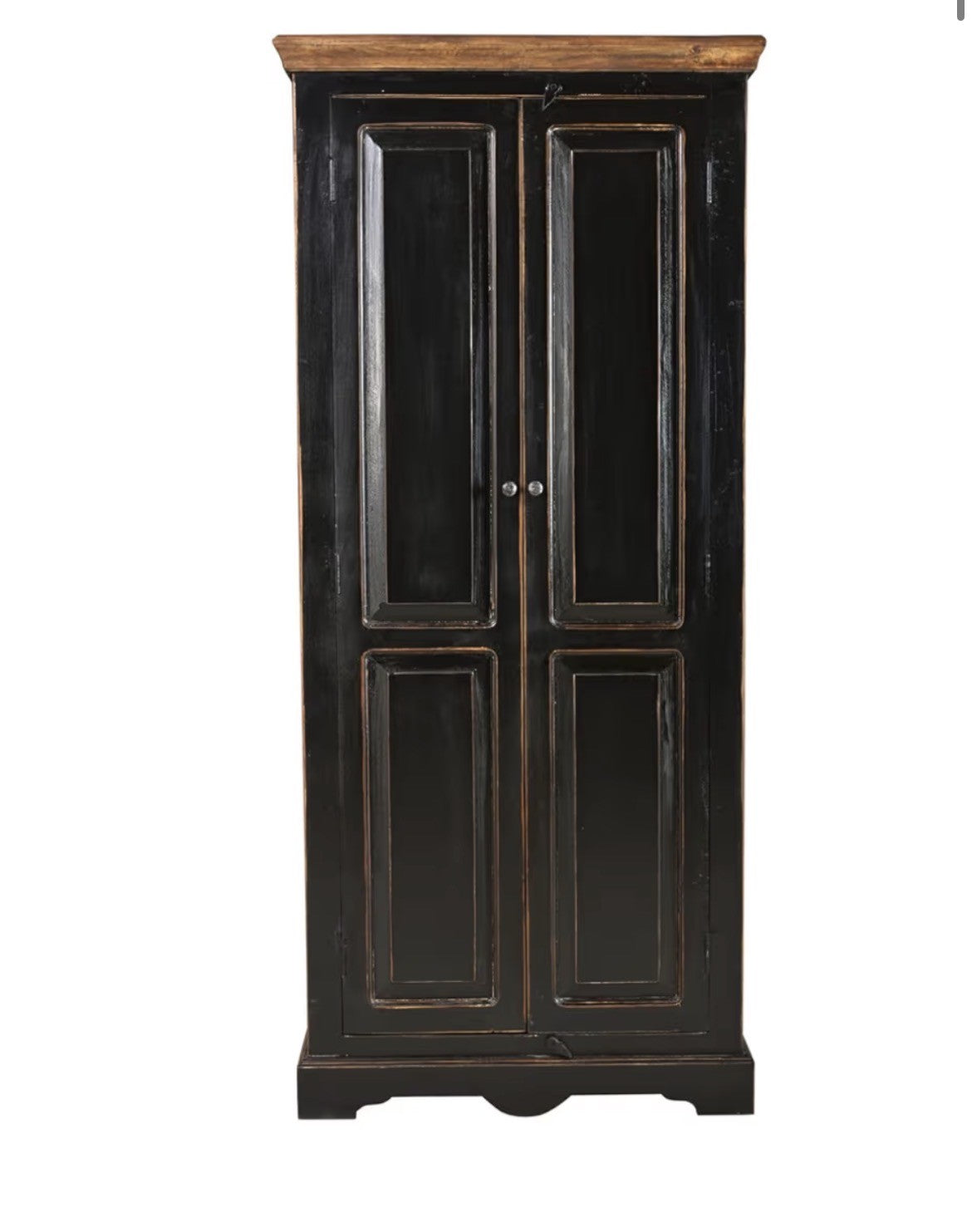 Schrank CORSICA – Mango Massivholz im außergewöhnlichen Design