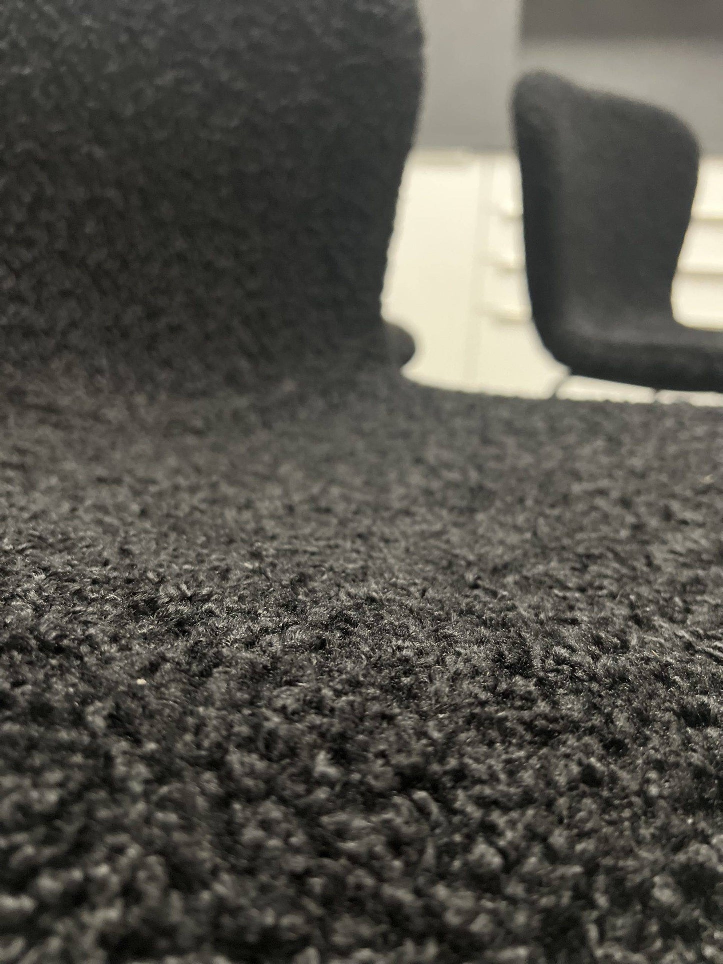 SETPREIS: 5x Moderner Stuhl in Teddy Plüsch Optik