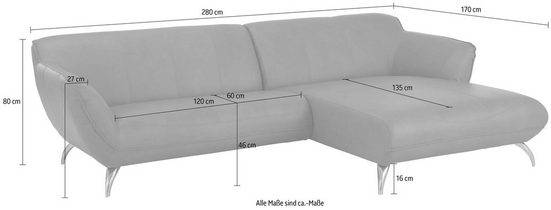 Sofa Venezuela - Ottomane rechts