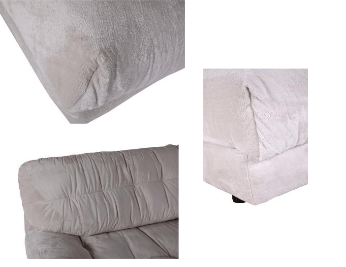 Ecksofa Rometta 88618 Sofa links Ottomane rechts STOFF 387/55