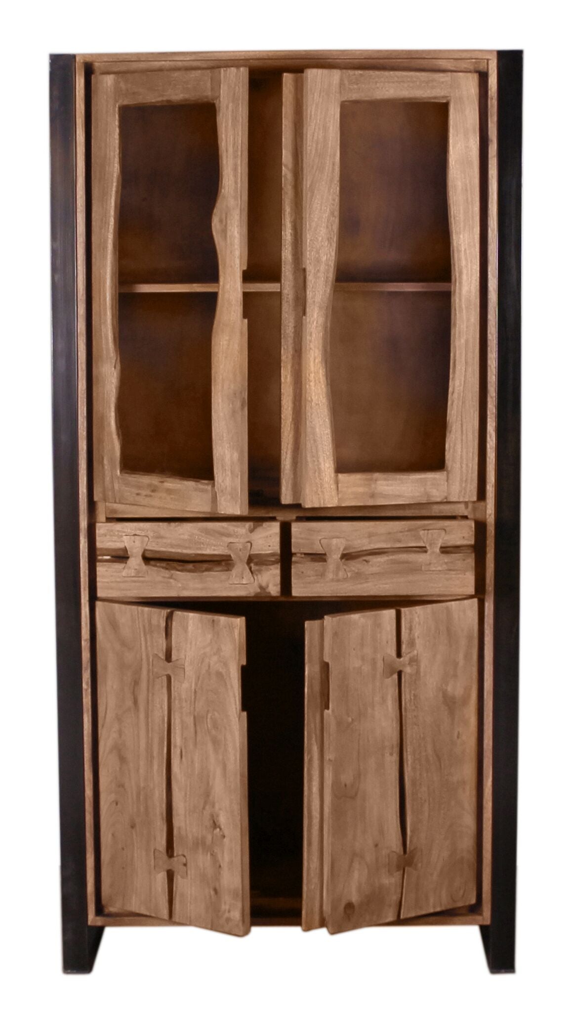 SIT-Möbel Natural Edge Vitrine