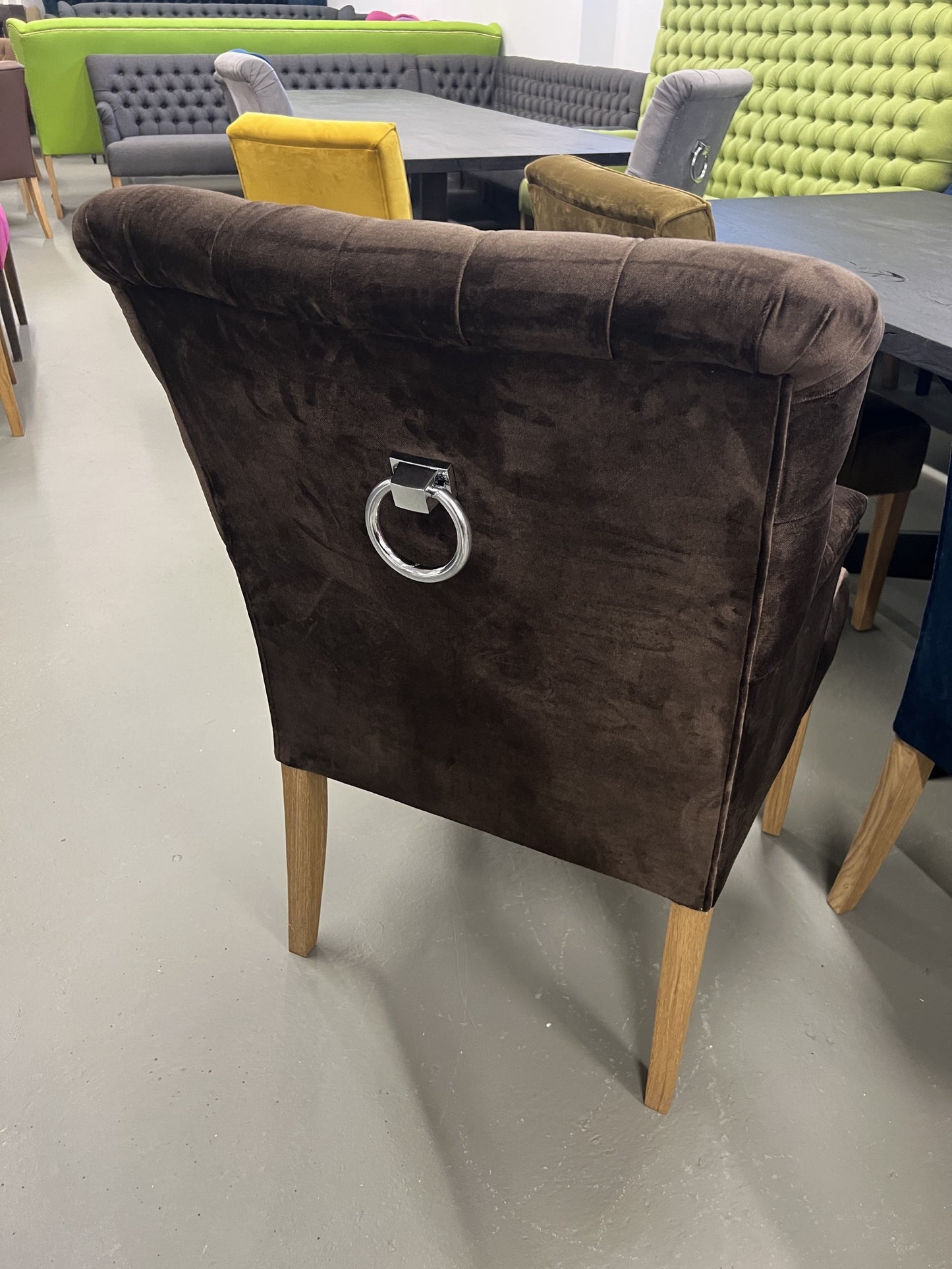 SETPREIS 4x Stuhl / Sessel / Armlenstuhl Bretagne - Juke Braun