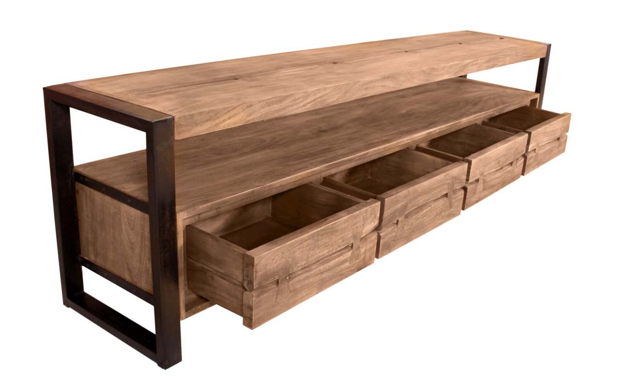 SIT Möbel TV- Lowboard Natural Edge - 200cm