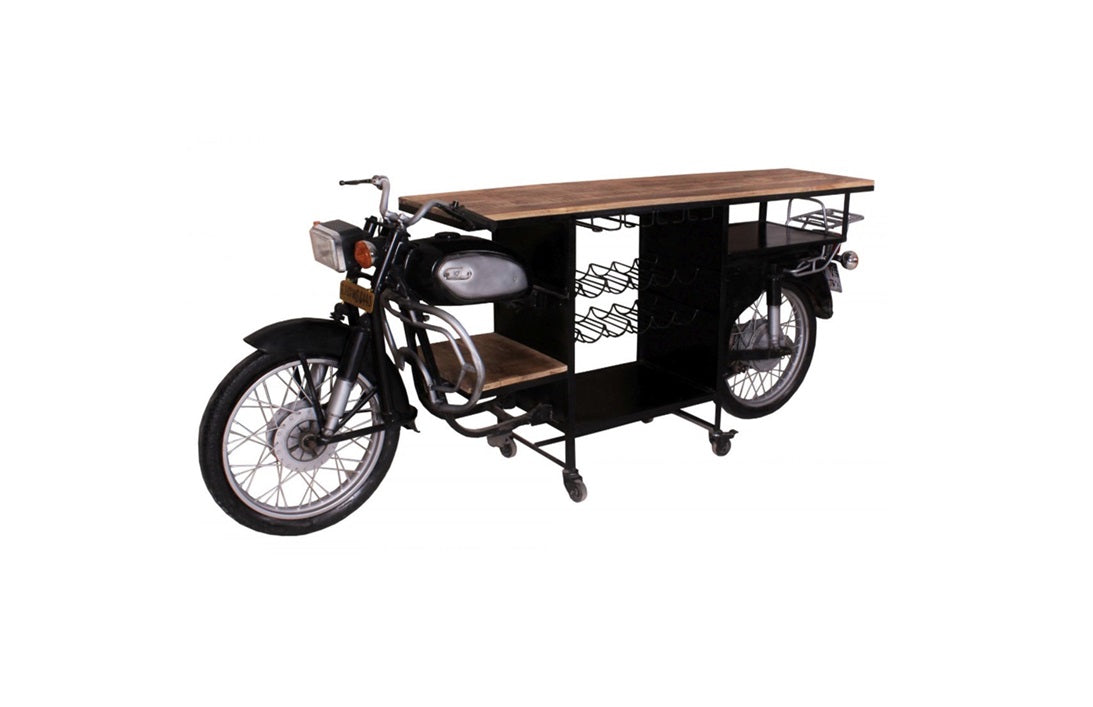 Motorrad Tisch / Weintisch / Bartisch