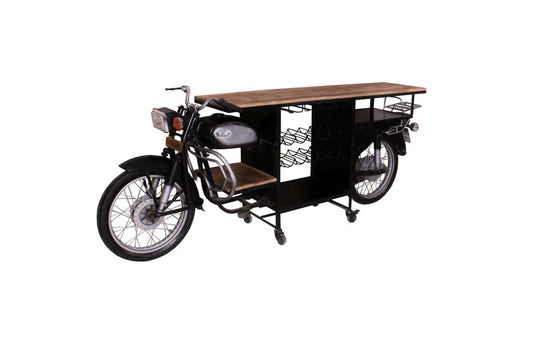 Motorrad Tisch / Weintisch / Bartisch
