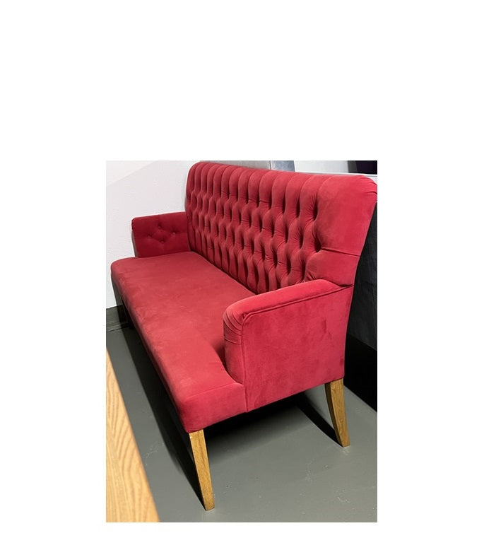 Polsterbank Bretagne - Victoria Rot - 160cm