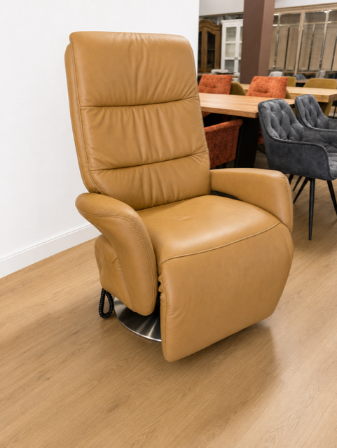 Relaxsessel - ECHTES LEDER mit Motor