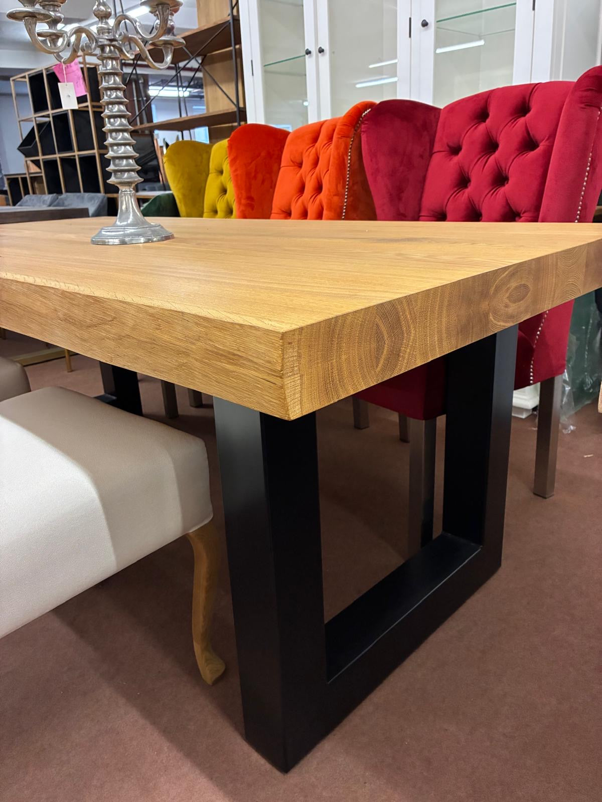 Esstisch Eiche Massiv  EIGENE HERSTELLUNG