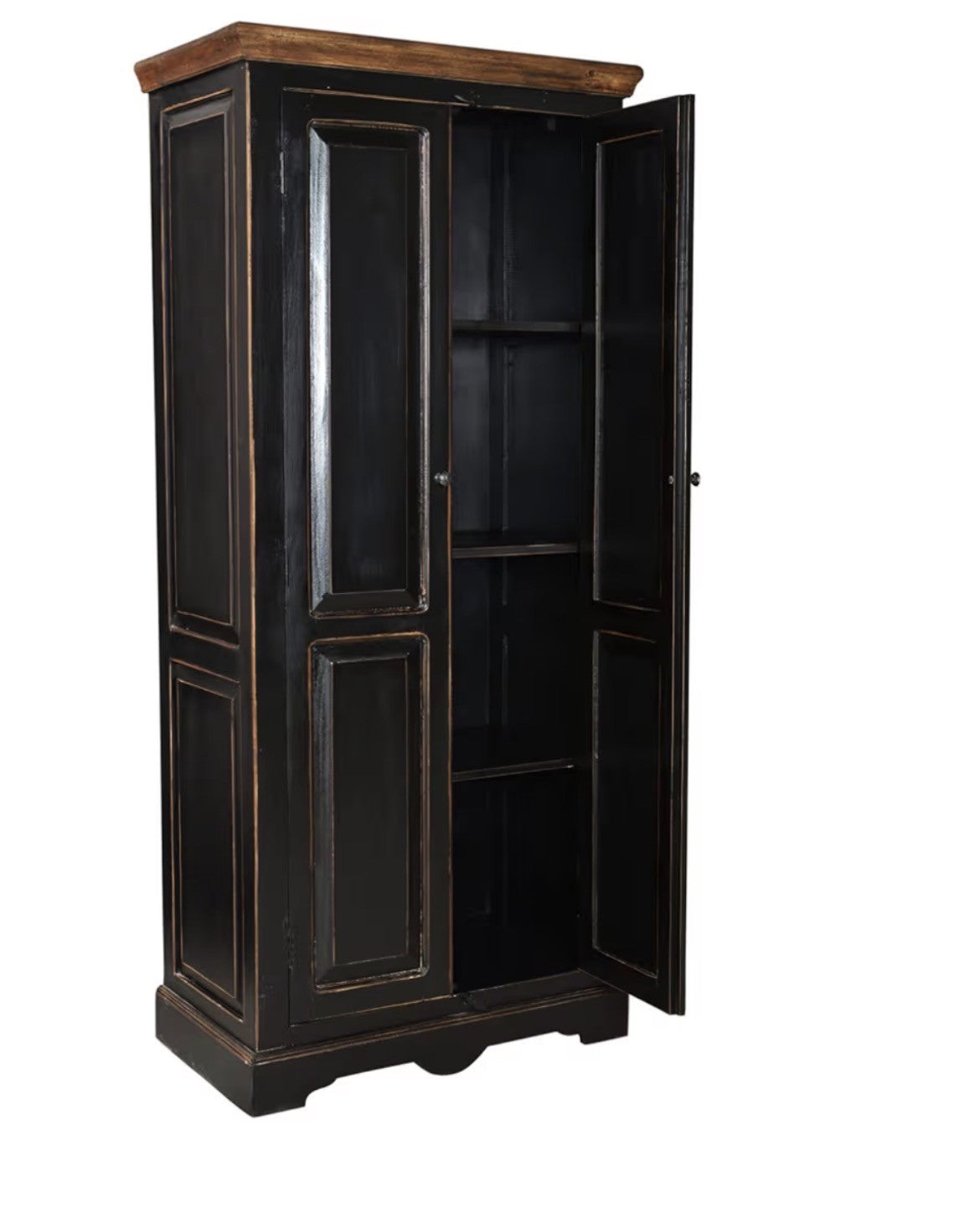 Schrank CORSICA – Mango Massivholz im außergewöhnlichen Design