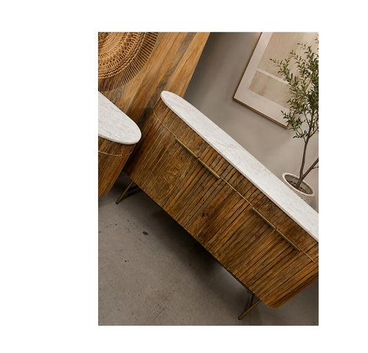 Sideboard mit Marmorplatte