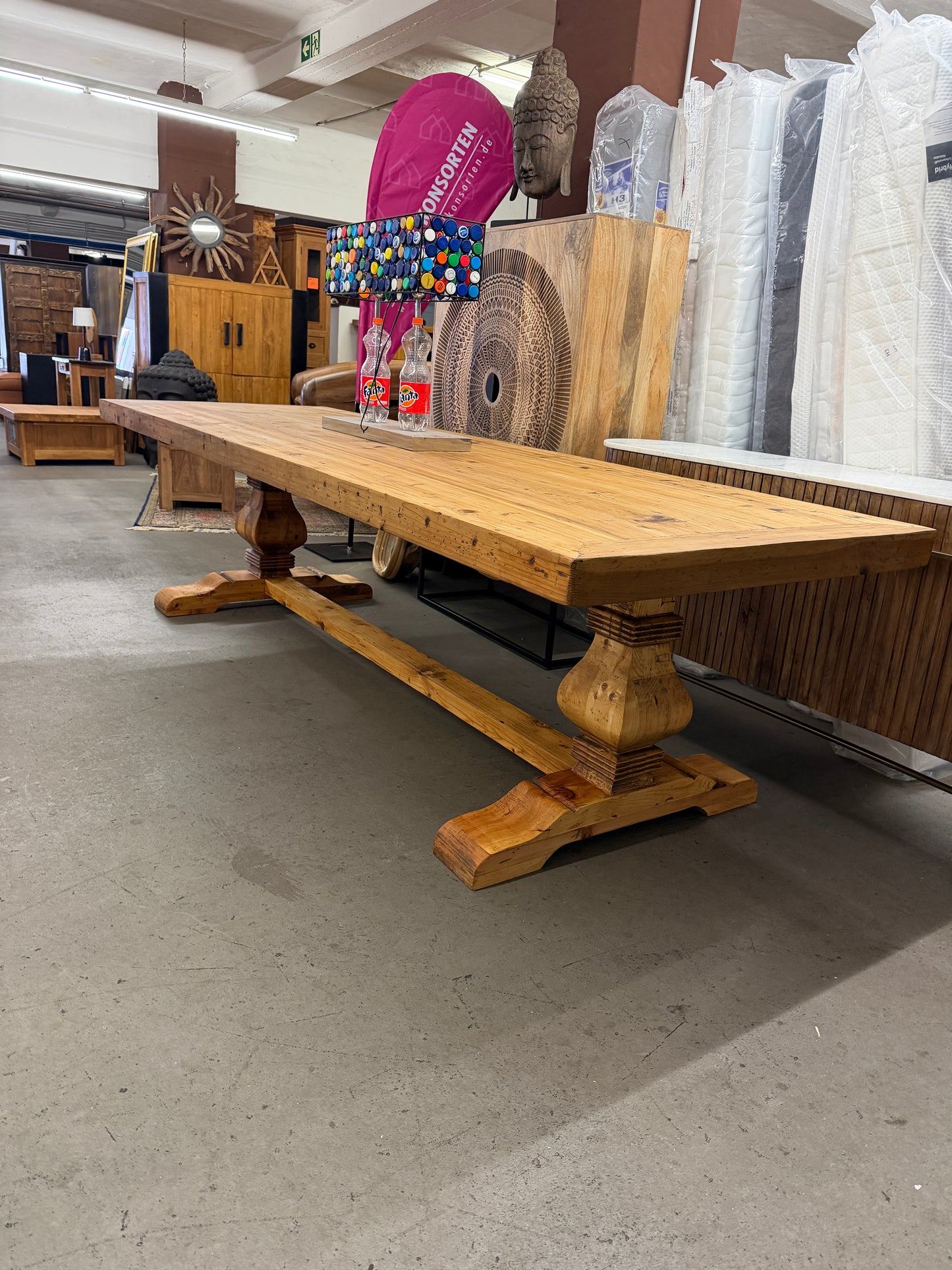 TOLLER Klostertisch 300cm x 100 cm - EINZELSTÜCK