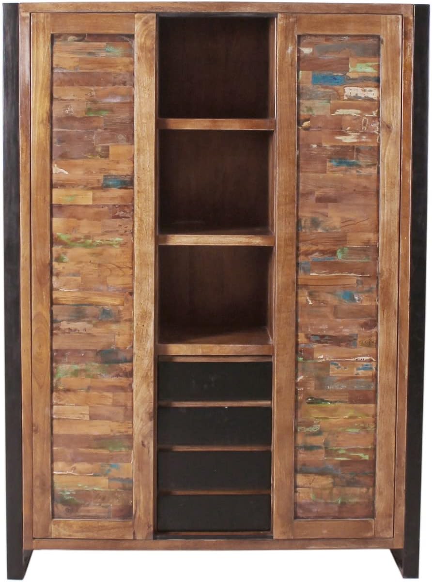 SIT Möbel MOX Mehrzweckschrank – Altholz & Metall