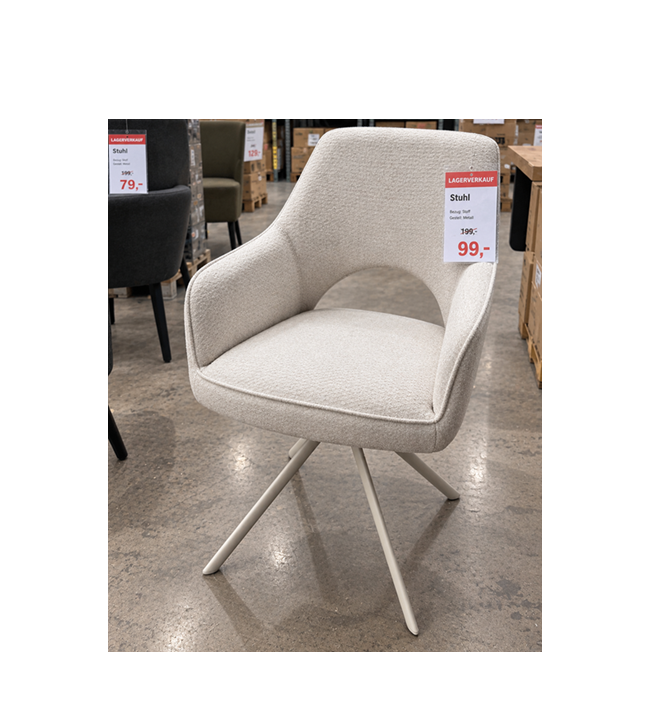 Moderne Drehstühle 360 grad drehbar ( 12x verfügbar ) Weiß