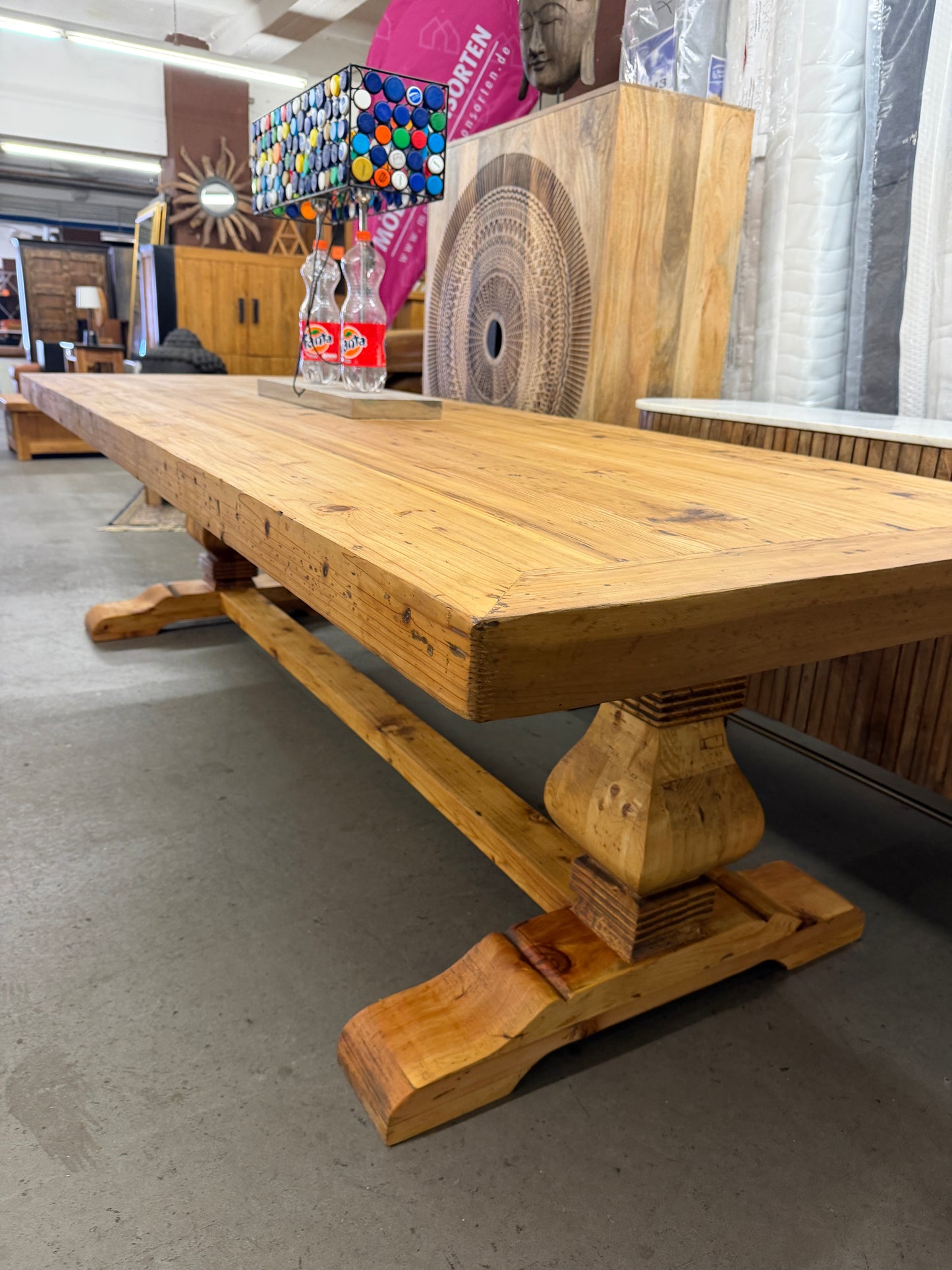 TOLLER Klostertisch 300cm x 100 cm - EINZELSTÜCK