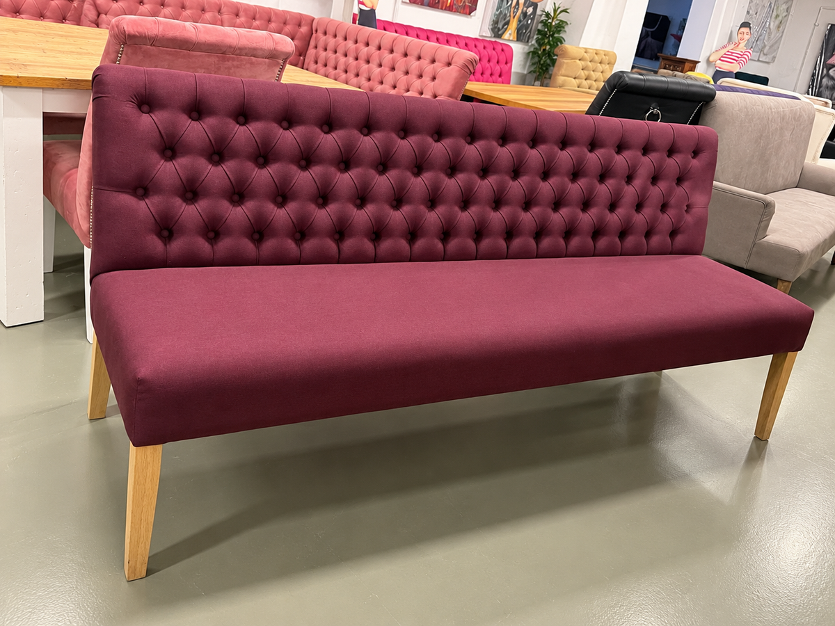 Polsterbank Eric 200 cm - Etna Brombeere