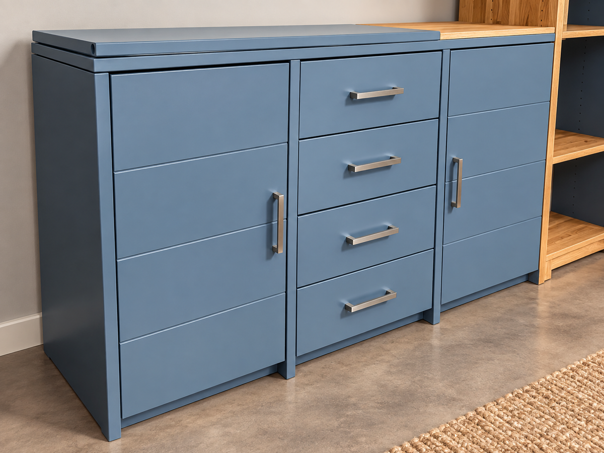 Hochwertiges Jugendzimmer / Schrank  – Eiche MASSIV