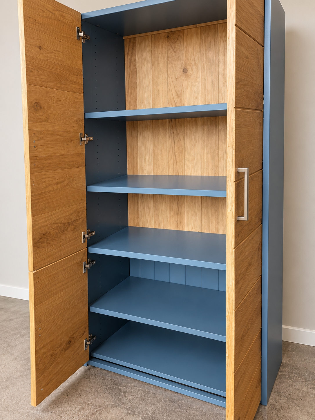 Hochwertiges Jugendzimmer / Schrank  – Eiche MASSIV