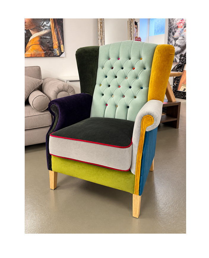 Patchwork Sessel - Eigene Herstellung