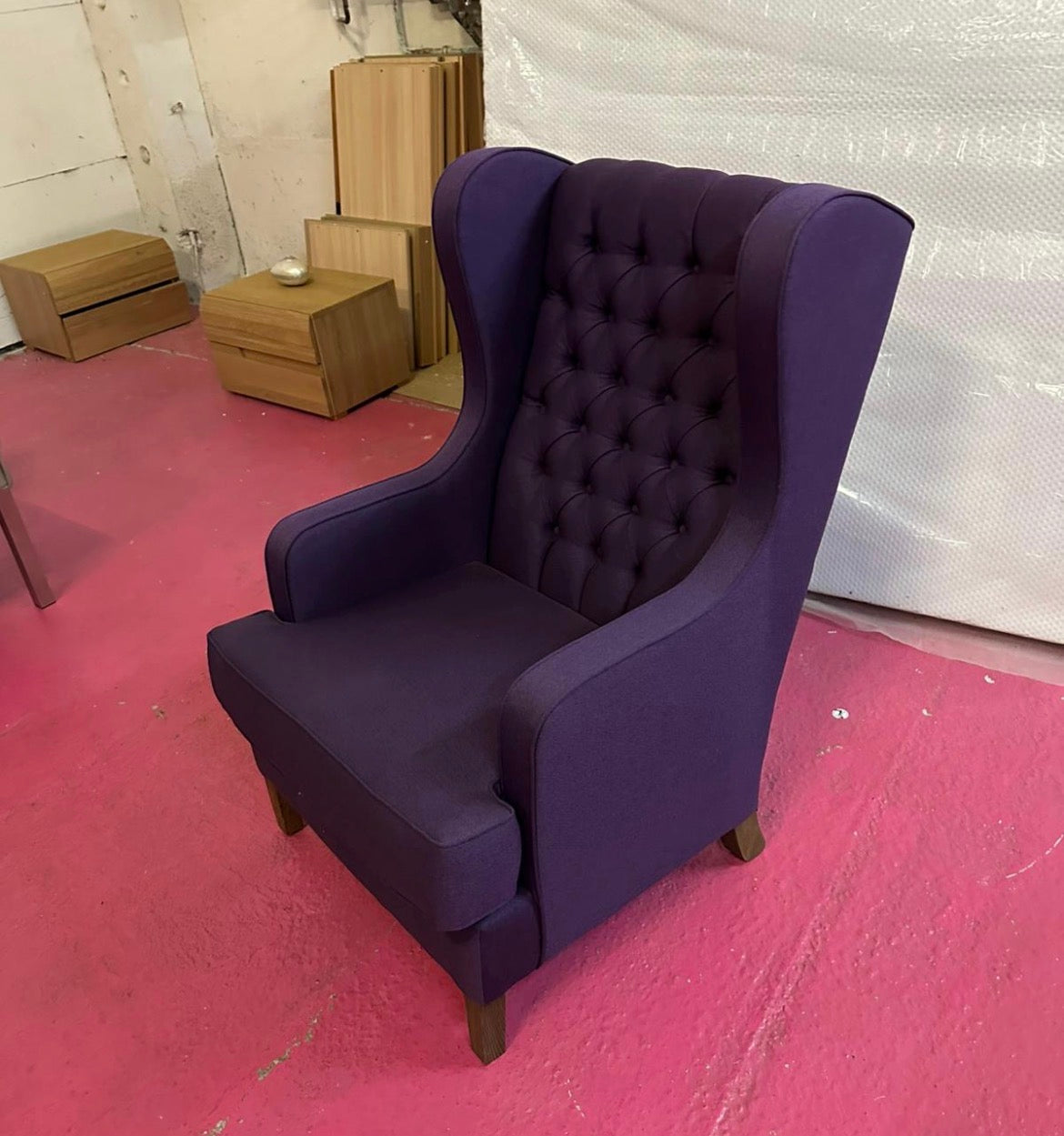 Eigene Herstellung Ohrensessel William - 30%