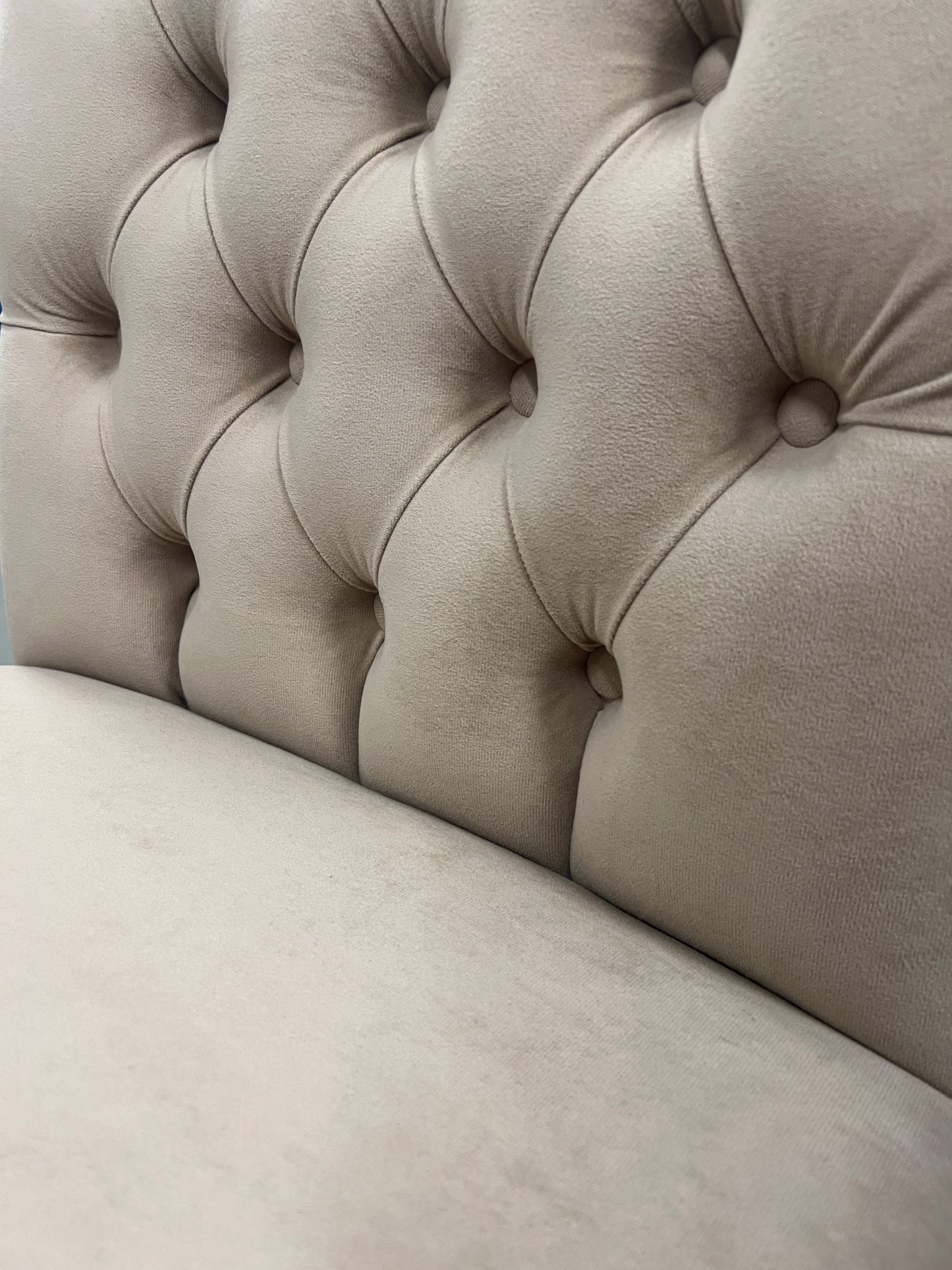 SETPREIS 4x Stuhl / Sessel / Armlehnstuhl Eric - Victoria Beige ( samt ähnlich )