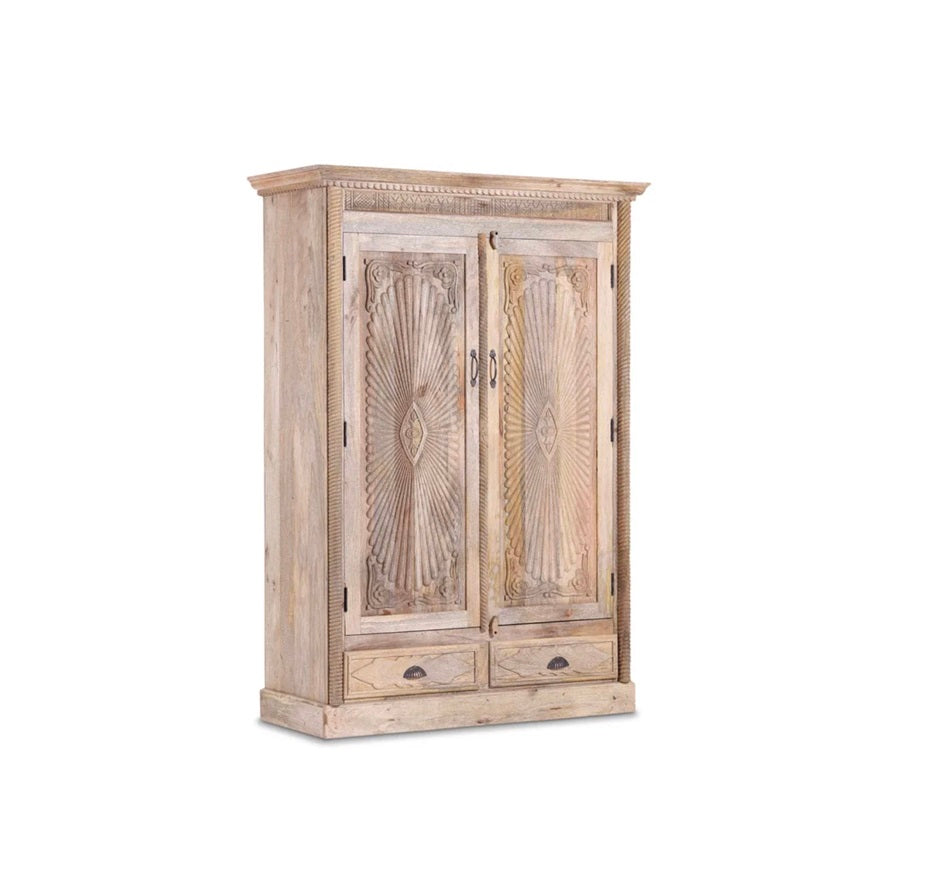 Garderobenschrank Massiv