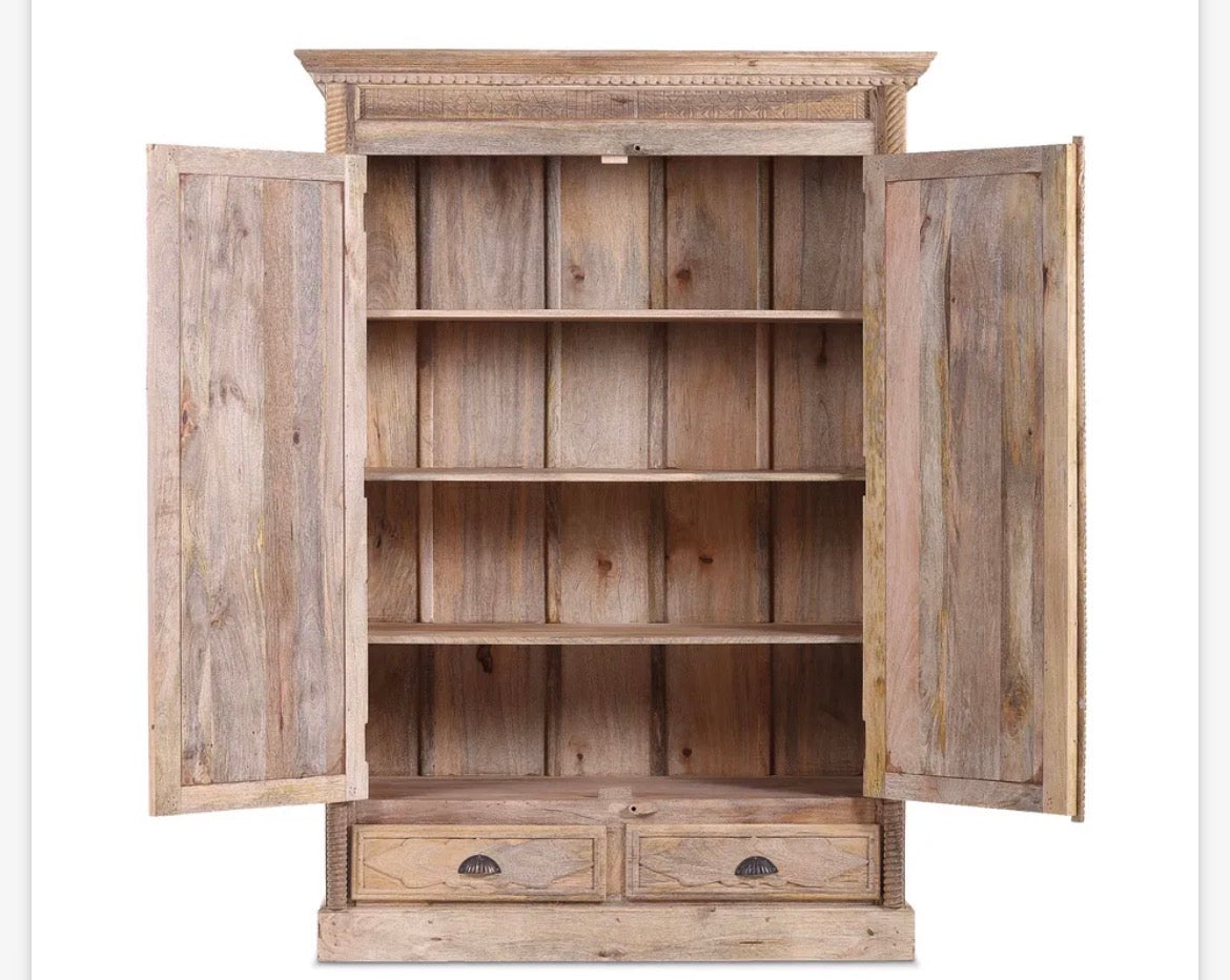 Garderobenschrank Massiv