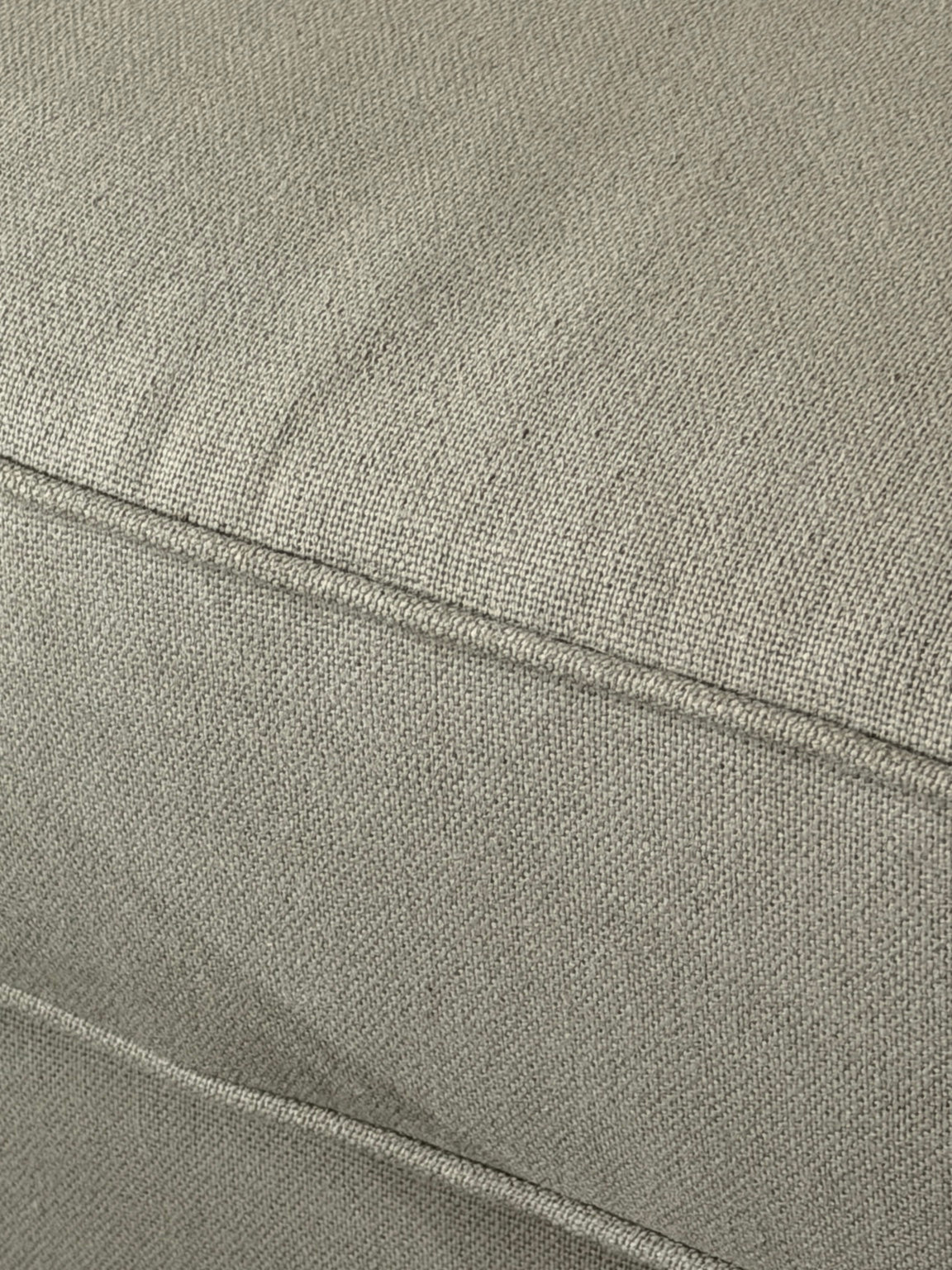 Hochwertige Eckgarnitur in Beige-Grau – Leinenoptik
