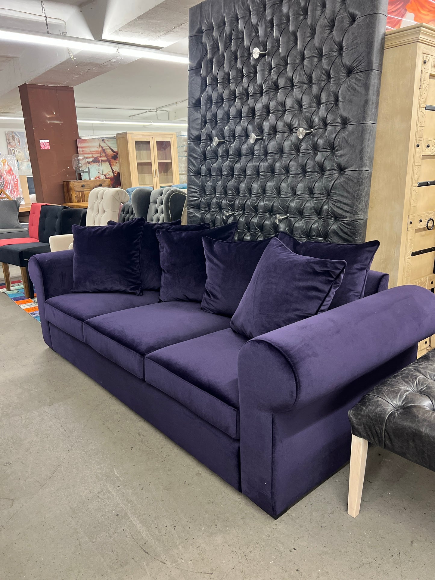 Sehr elegantes Sofa (  Merel ) EIGENE HERSTELLUNG -  240cm breit