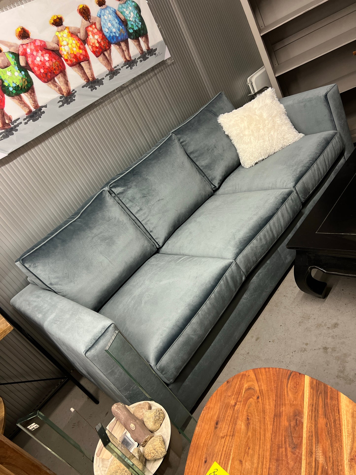 Sofa mit schmaler Armlehne - 225cm