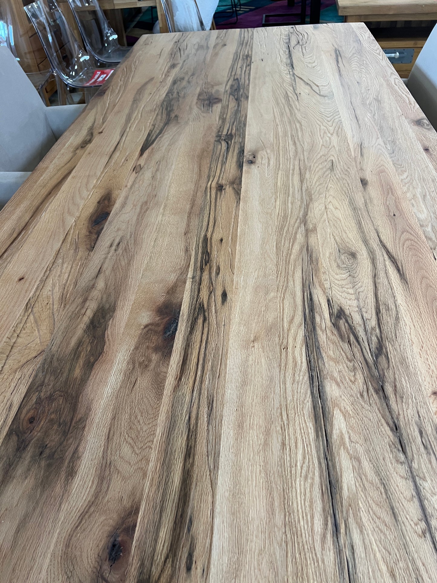 Esstisch Wildeiche Massiv 300cm x 110cm