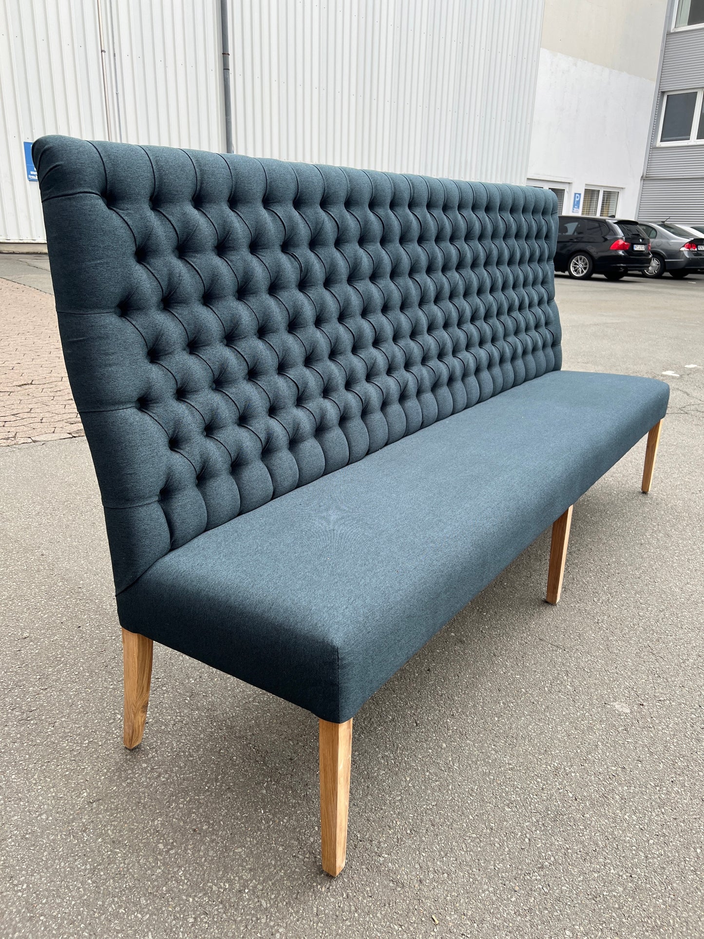 Polsterbank Eric- Etna Blau- 235cm