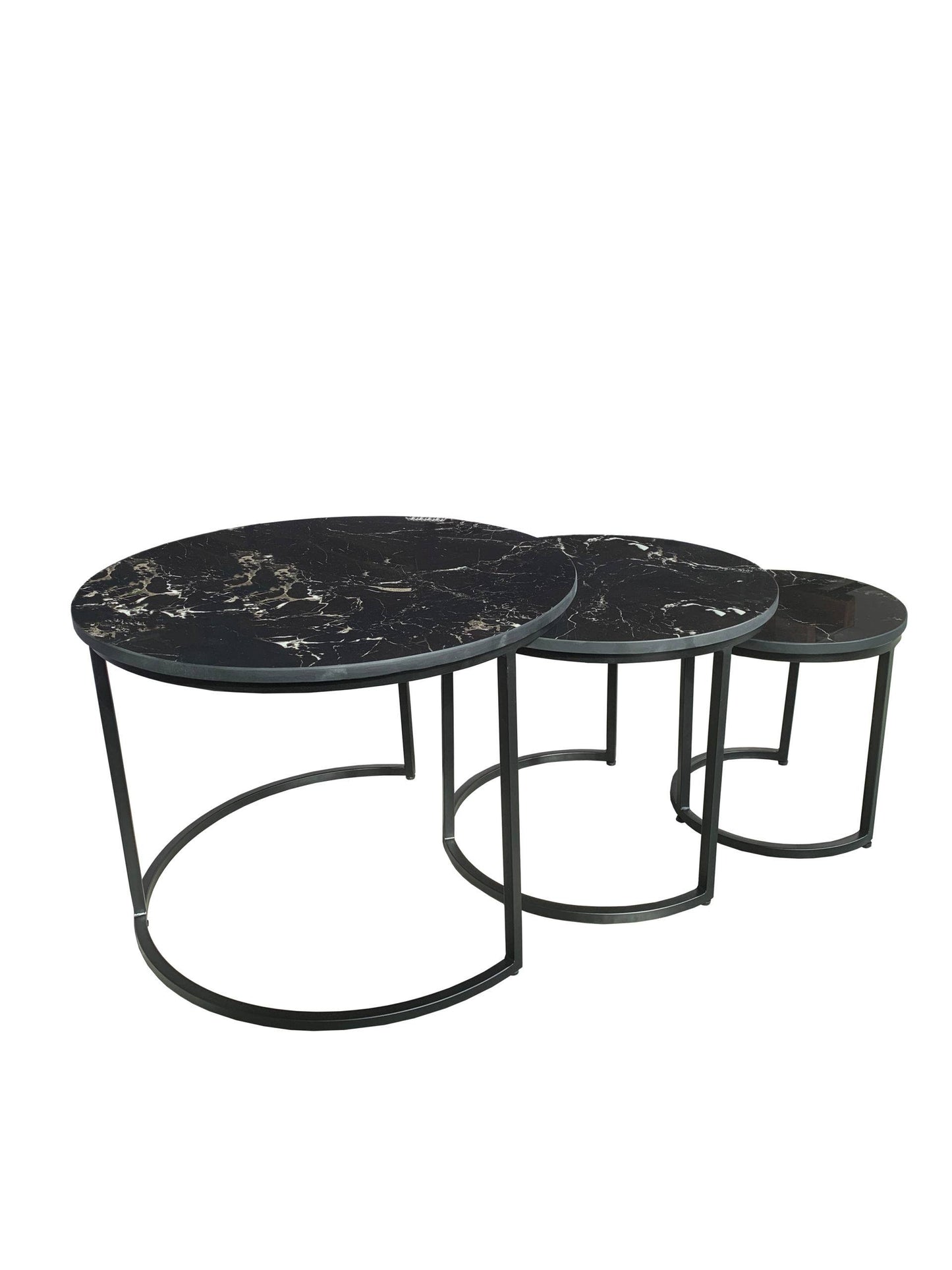 Set- 3-Satztisch MARMOR