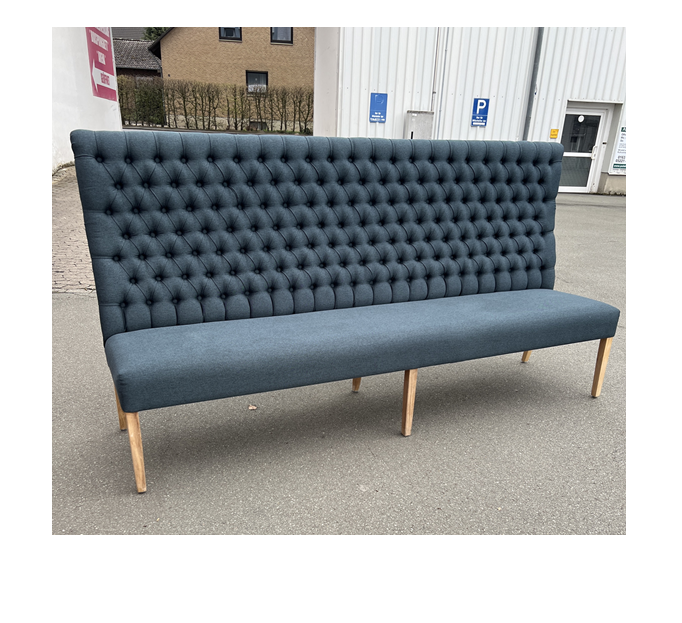 Polsterbank Eric- Etna Blau- 235cm