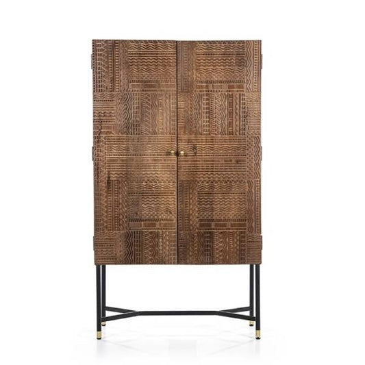 Mangoholz-Schrank ,Elegant und Stilvoll