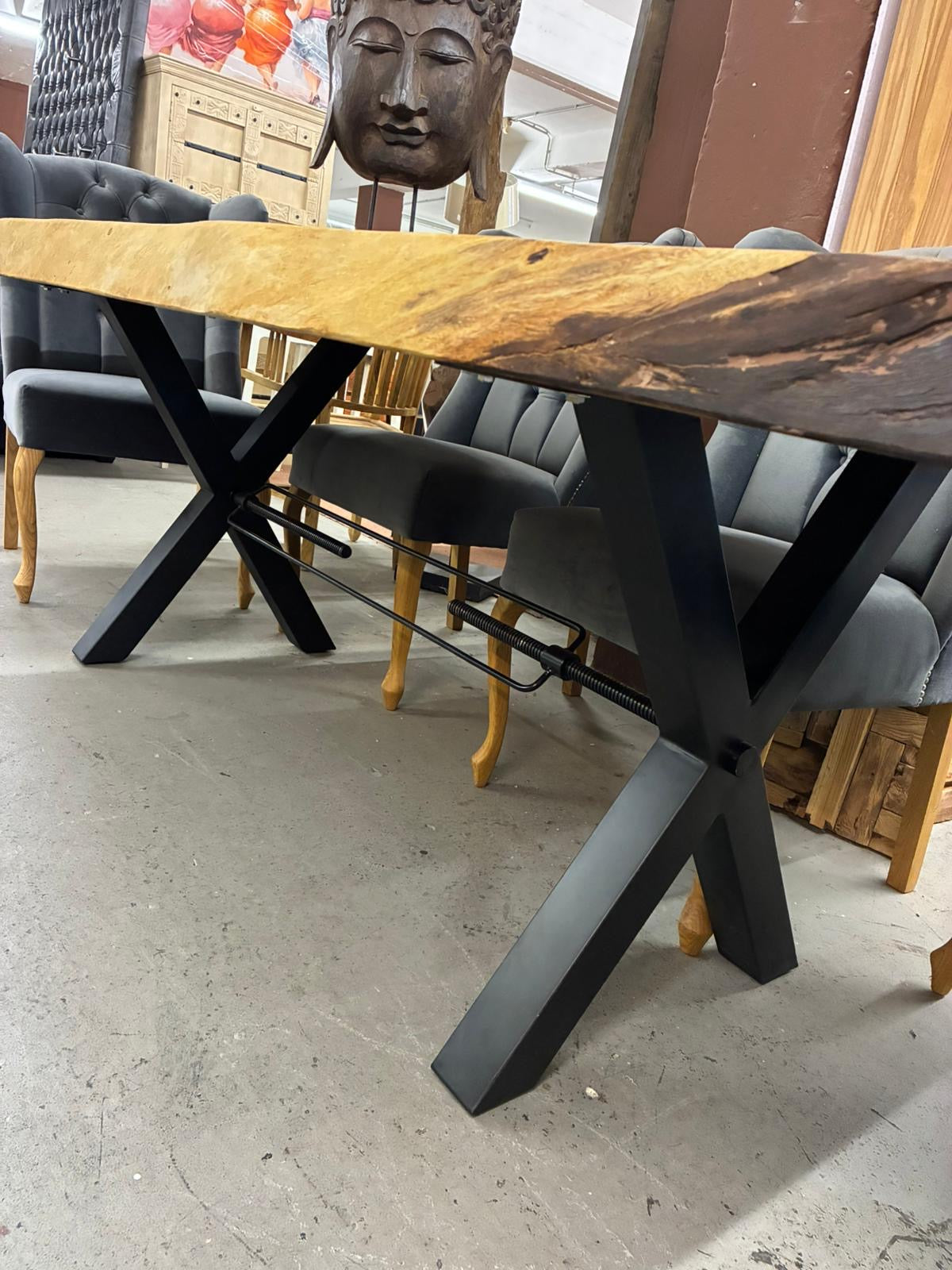 Super Esstisch - SUAR-HOLZ MASSIV!! 220cm x 100 cm