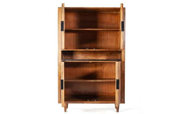 Vintage Schrank, aus Mangoholz, inkl. Mamorplatte