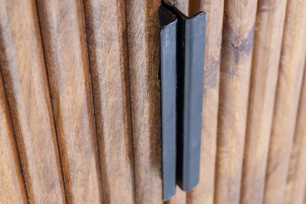 Vintage Schrank, aus Mangoholz, inkl. Mamorplatte