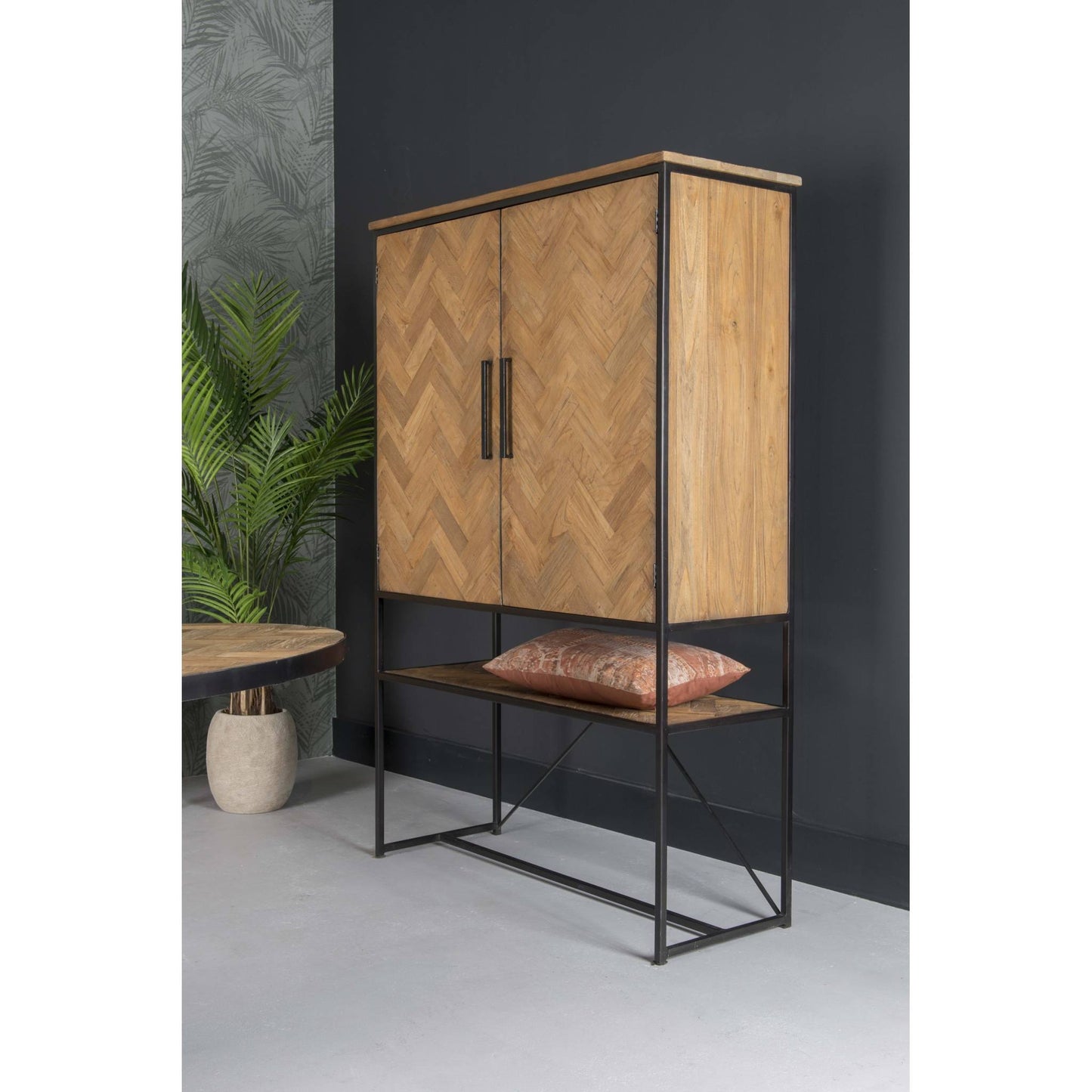 Livingfurn Wandschrank Accent Naturel