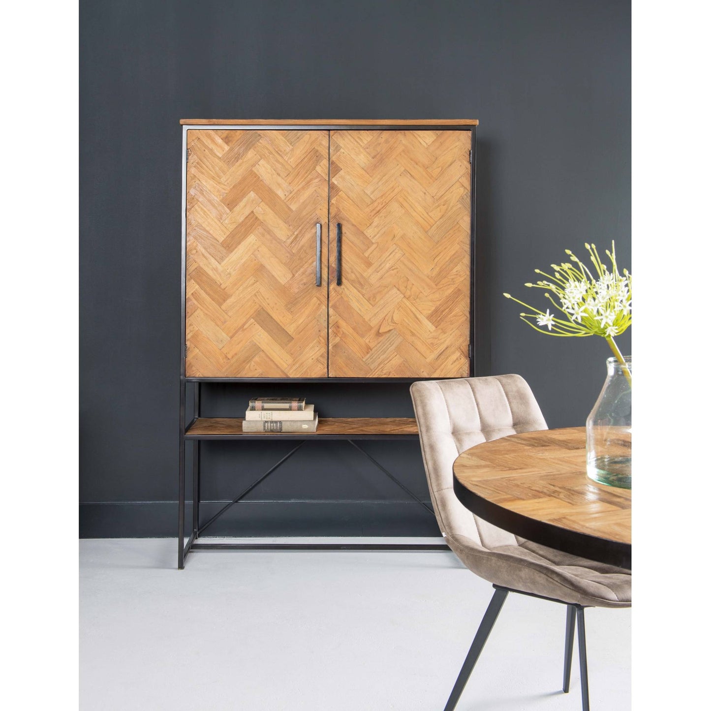 Livingfurn Wandschrank Accent Naturel